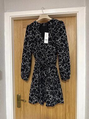 F&F dress, black and white new with tags. Size 12